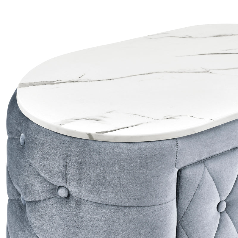 Crown Mark Natalia Black Night Stand