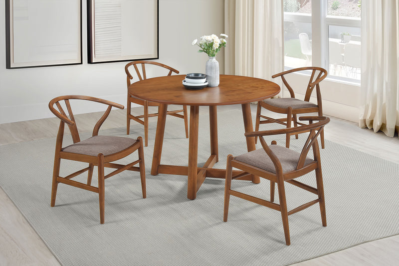 Coaster Furniture Dinah Brown Dining Table