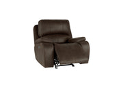 New Classic Furniture Brooking Brown Power Glider Recliner