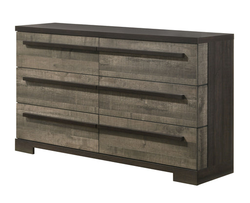 Crown Mark Remington Gray Ebony Dresser