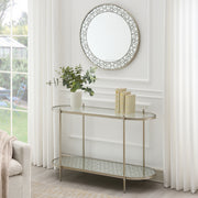 Acme Furniture Zaba Champagne Sofa Table