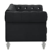 New Classic Furniture Emma Gray Crystal Sofa