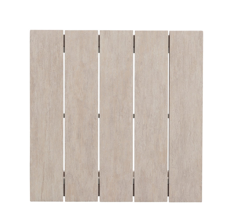 Steve Silver Blakley Whitewashed Birch Outdoor End Table