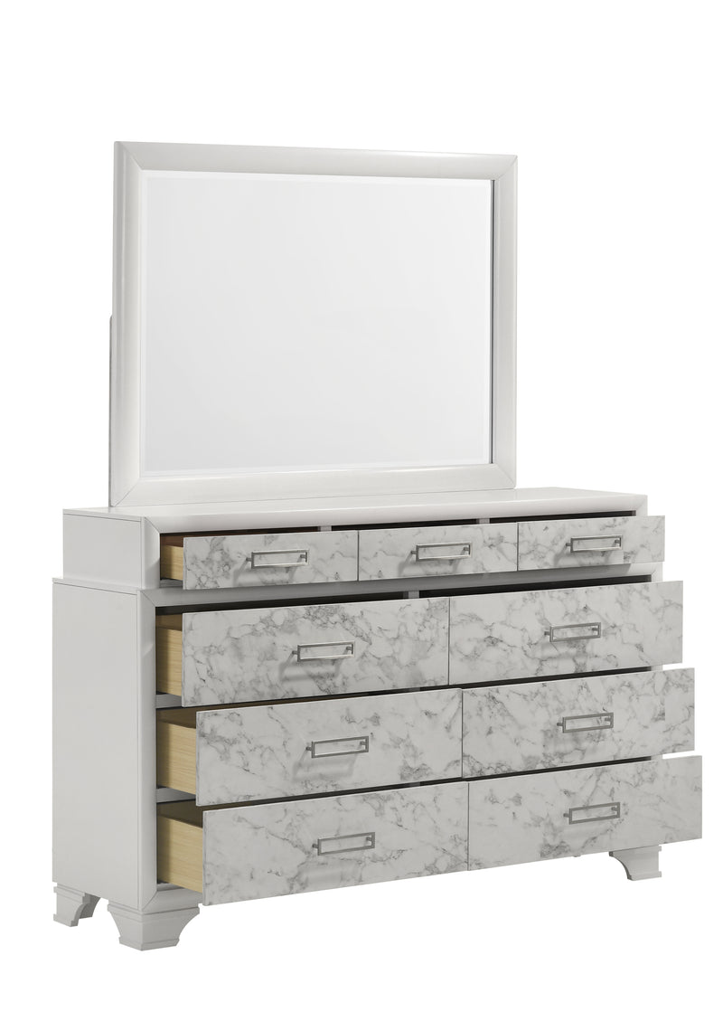 Galaxy Home Soul White Dresser