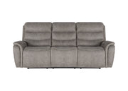 New Classic Furniture Kamari Gray Glider 3pc Living Room Set