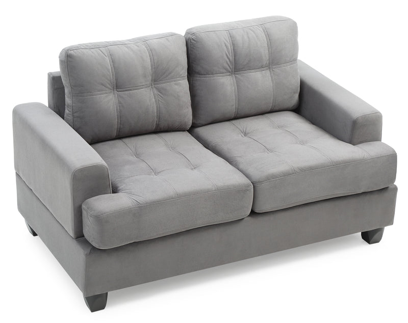Glory Furniture Sandridge Navy Blue Loveseat