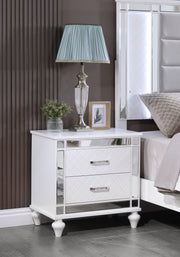 Glory Furniture Livorno White Nightstand