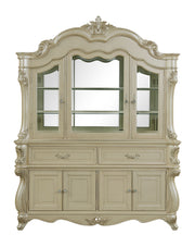 New Classic Furniture Monique Champagne China Buffet and Hutch
