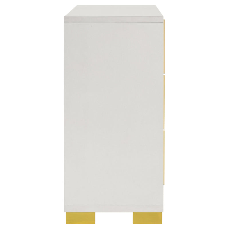 Coaster Furniture Marceline Black 6 Drawers Dresser