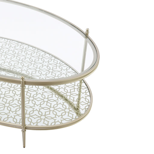 Acme Furniture Zaba Champagne Coffee Table