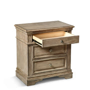 Steve Silver Highland Park Waxed Driftwood Nightstand