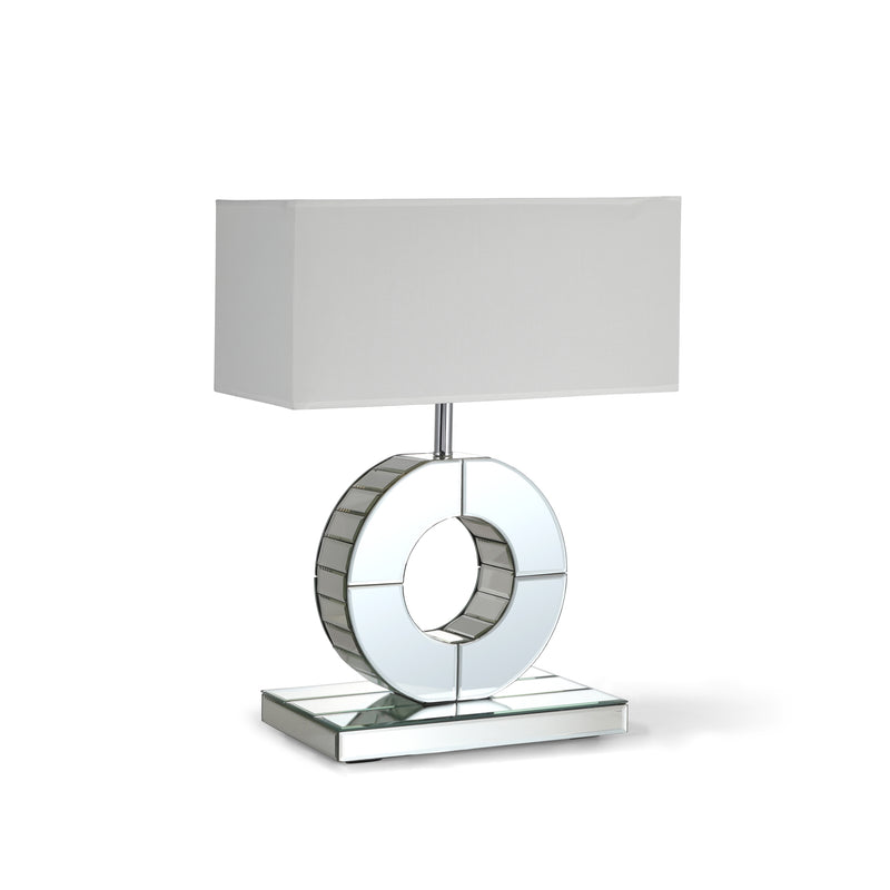 Glory Furniture White Table Lamp