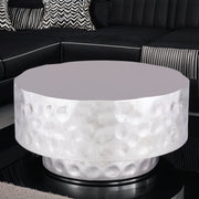 Galaxy Home 90 Silver Coffee Table
