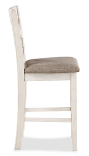 New Classic Furniture Cori Bisque Brown 5pc Counter Height Set