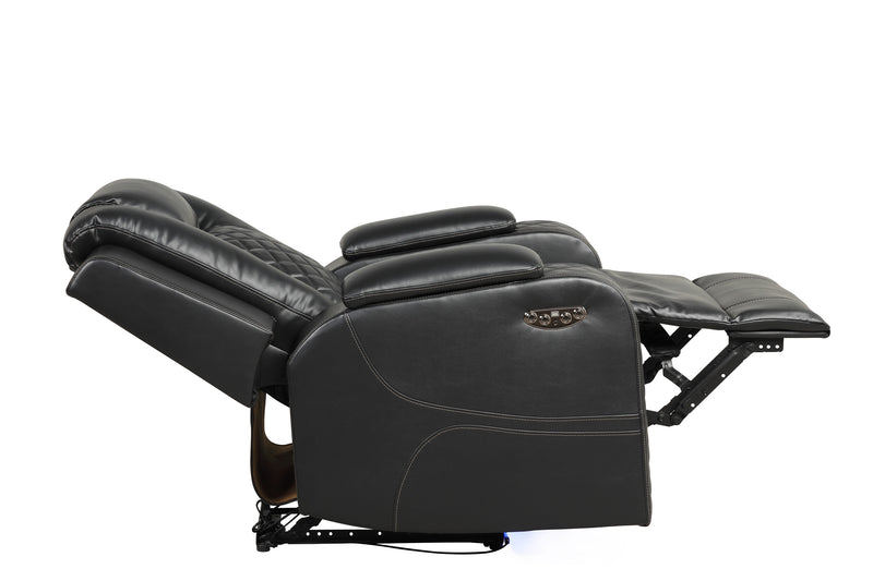 Galaxy Home Benz Ice LED Power Reclining Chair