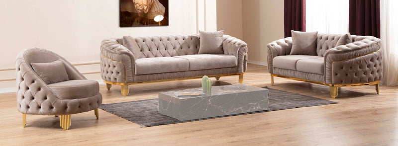 Galaxy Home Vanessa Gray Sofa