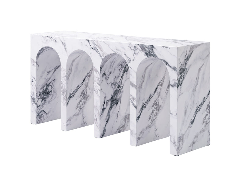Acme Furniture Fritzy White Console Table