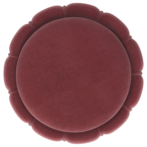 Coaster Furniture Sora Grey Round Ottoman