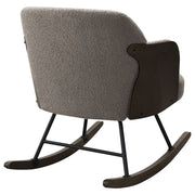 Coaster Furniture Paige Taupe Grey Rocking Chair