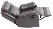 Glory Furniture Ward Gray Faux Leather Rocker Recliner