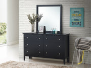 Glory Furniture Primo White Dresser and Mirror