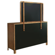 Coaster Furniture Maderia Walnut Brown Dresser and Mirror
