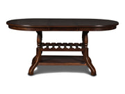 New Classic Furniture Bixby Black Espresso Dining Table