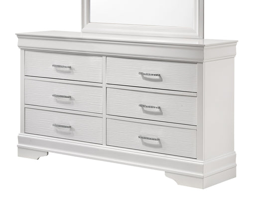 Galaxy Home Brooklyn White Wood Dresser