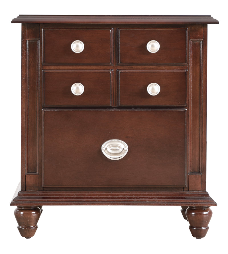 Glory Furniture Summit Cappuccino Night Stand