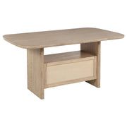 Coaster Furniture Kailani Beige Oak Counter Height Table