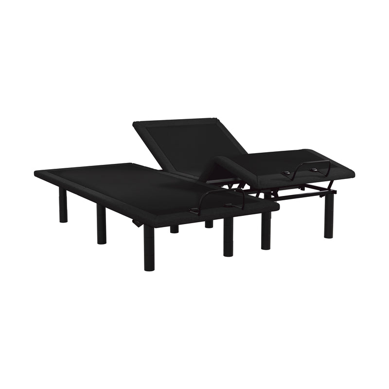 Home Elegance Catalvst Split 2pc Cal King Wireless Upholstered Adjustable Bed Base