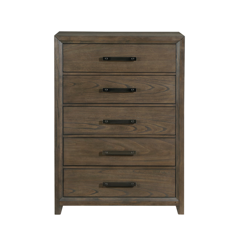 Home Elegance Cambridge Walnut Chest