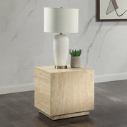 Acme Furniture Deon Beige Natrual End Table