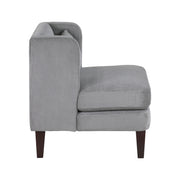 Home Elegance Forrester Dark Gray Accent Chair