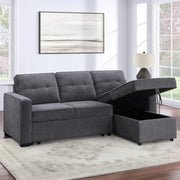 Steve Silver Noah Gray Reversible Sectional