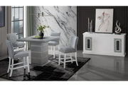 Global Furniture Monaco White Buffet