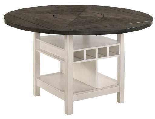 Crown Mark Conner Chalk Grey Counter Height Table