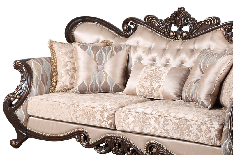 New Classic Furniture Constantine Cherry Sofa