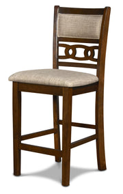 2 New Classic Furniture Gia Cherry Counter Height Chairs