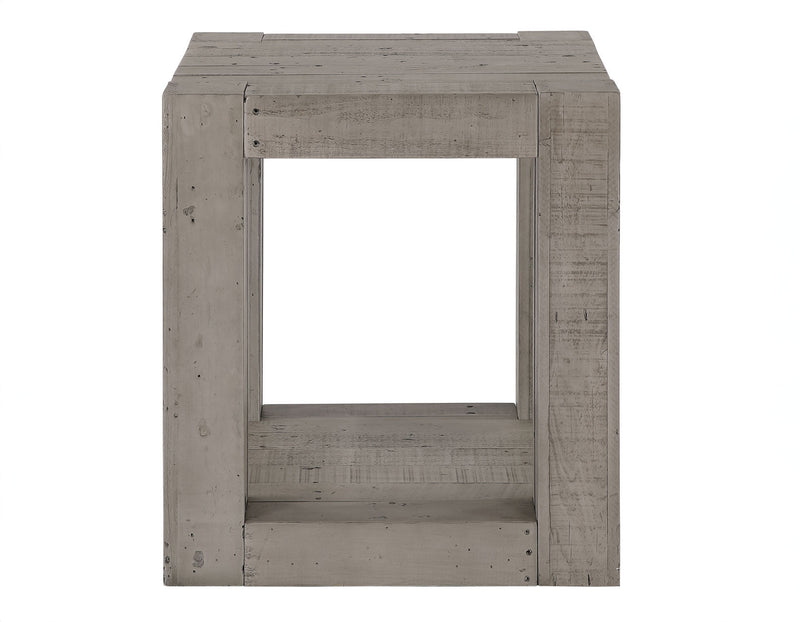 Steve Silver Pinedale Distressed Gray End Table