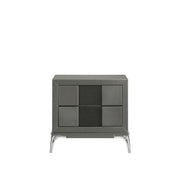 New Classic Furniture Nocturne Slate Gray Nightstand