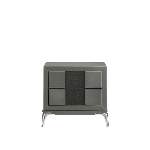 New Classic Furniture Nocturne Slate Gray Nightstand