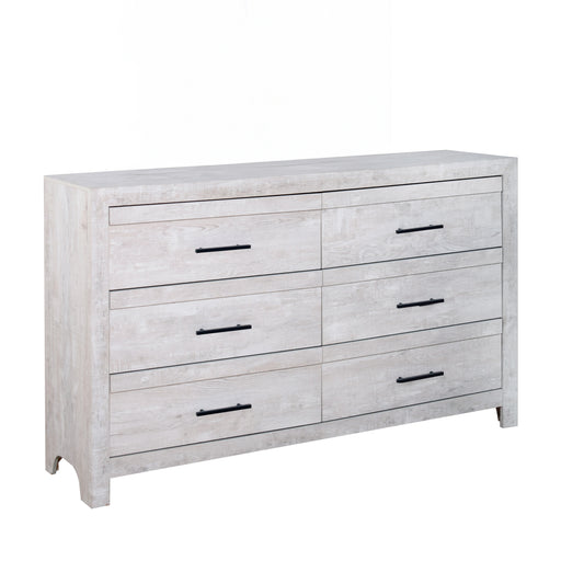 New Classic Furniture Biscayne Driftwood Gray Dresser