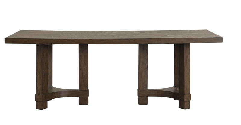 New Classic Furniture Cityscape Walnut Rectangle Dining Table