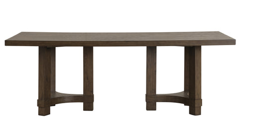 New Classic Furniture Cityscape Walnut Rectangle Dining Table
