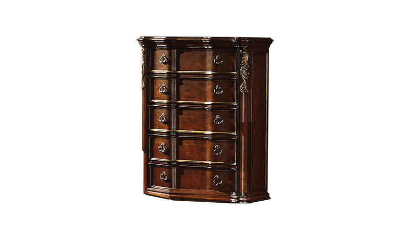 Galaxy Home Bella Dark Walnut Drawer Chest
