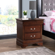 Glory Furniture Louis Phillipe Cherry Nightstand
