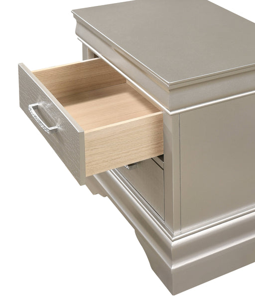 Crown Mark Amalia White Night Stand