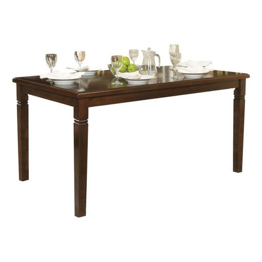 Home Elegance Devlin Espresso Brown 6pc Dining Room Set with Bench