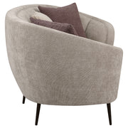 Coaster Furniture Ellorie Beige Curved Sofa